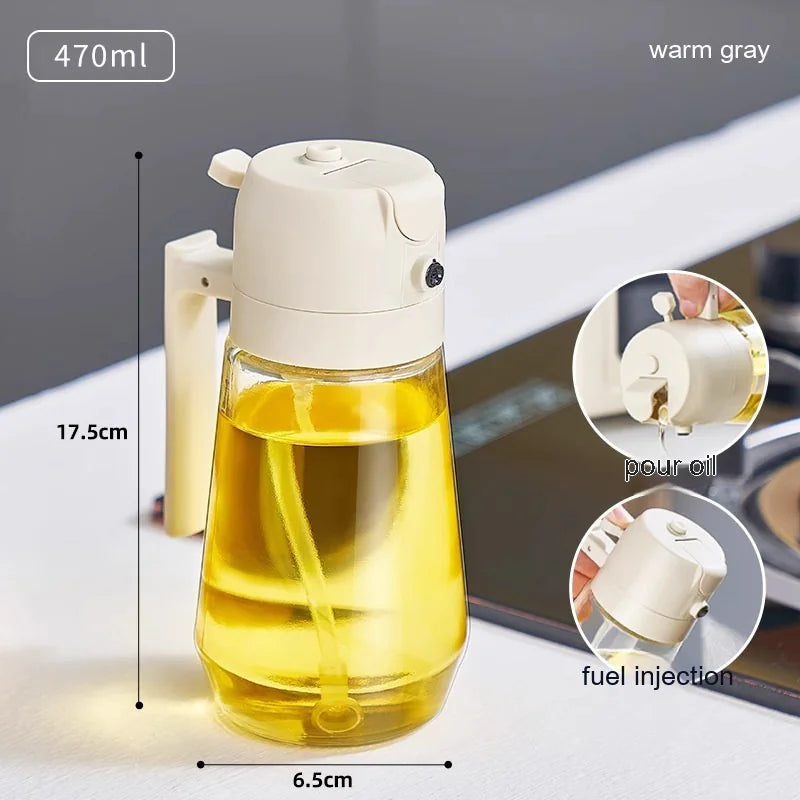 2-in-1 Oil Sprayer Dispenser