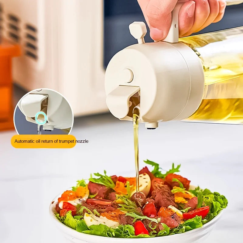 2-in-1 Oil Sprayer Dispenser