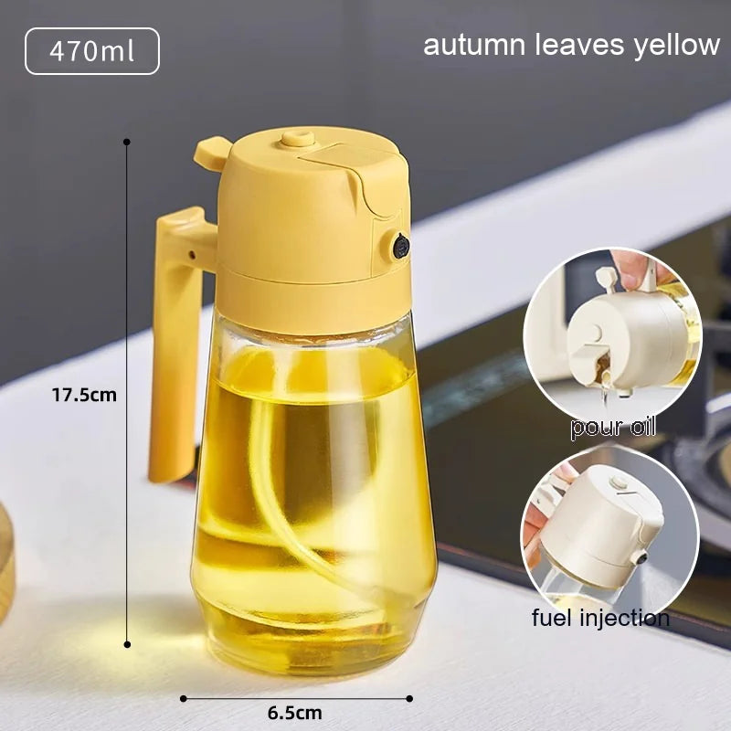 2-in-1 Oil Sprayer Dispenser