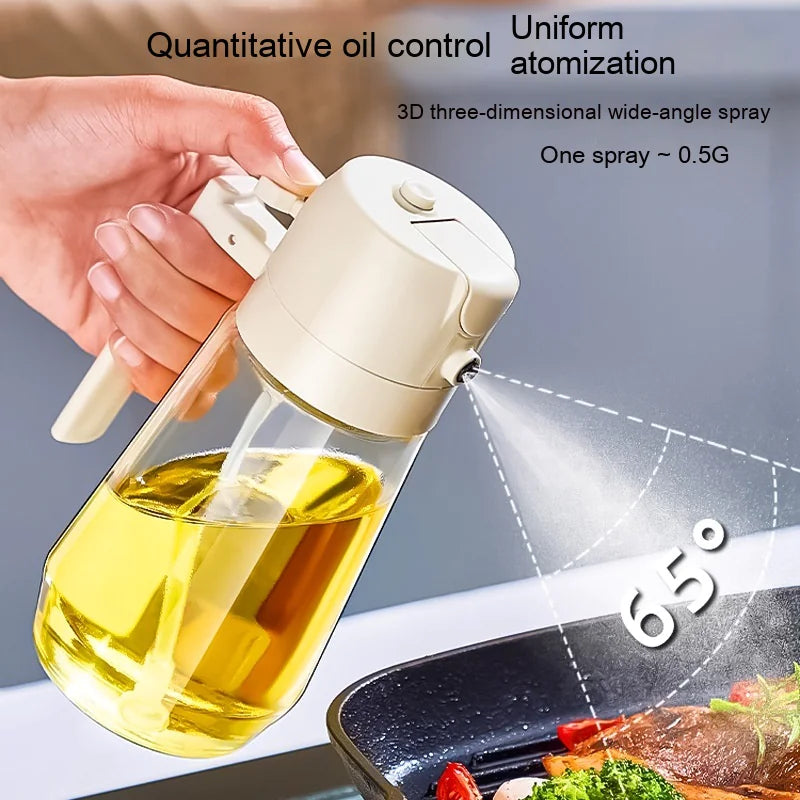 2-in-1 Oil Sprayer Dispenser